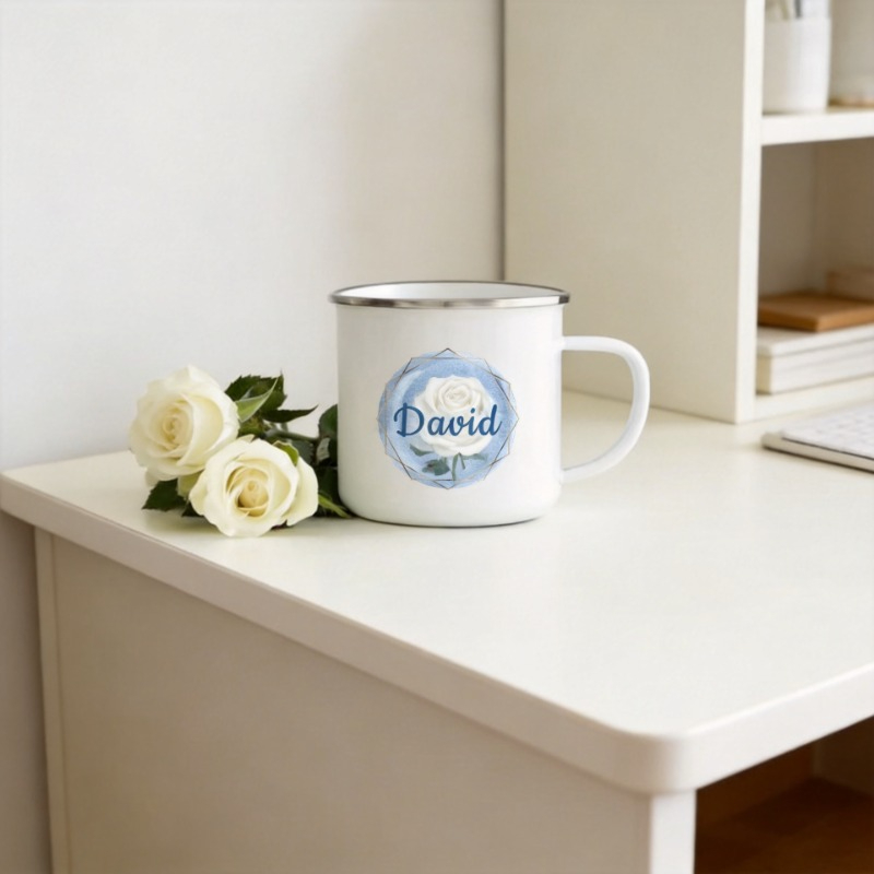 Coffee Tea Name - Personalized Geometry Custom Name Mug Original