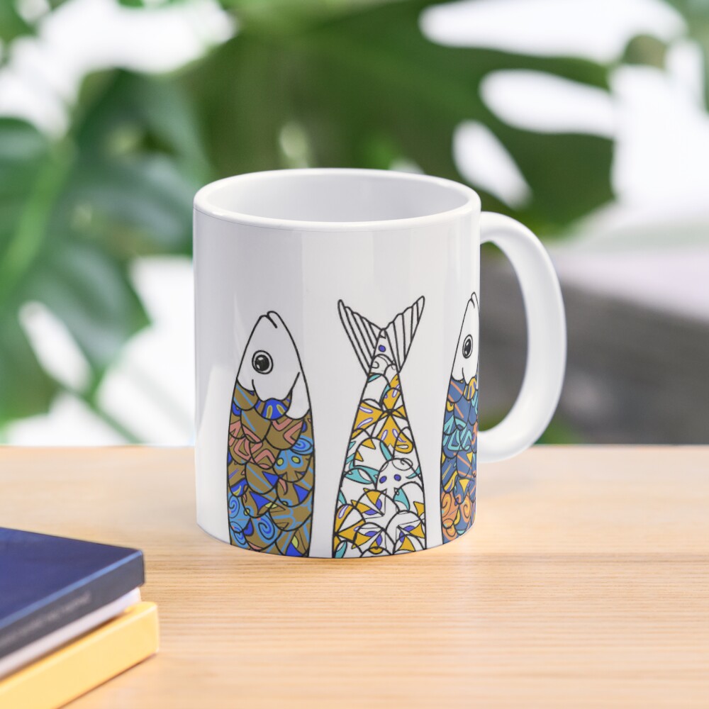 Sardines Portugal Classic  Mug - Coffee Tea Images recension och pris