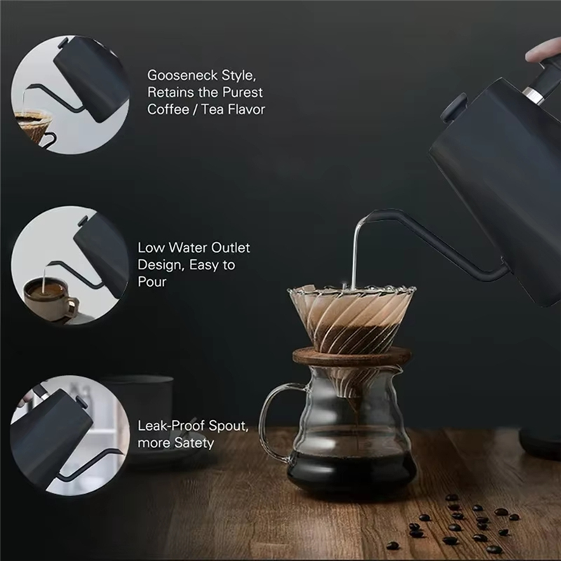 AA01-Gooseneck Electric Kettle - Coffee Tea Uk recension och pris