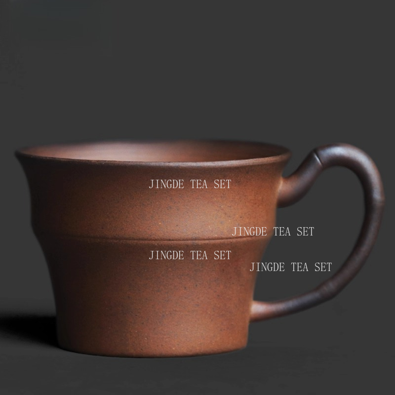 Rough Pottery Bamboo Handle Te - Tea Coffee Utensils recension och pris