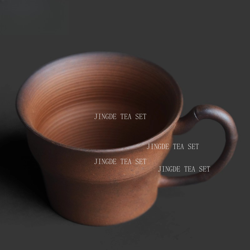 Rough Pottery Bamboo Handle Te - Tea Coffee Utensils recension och pris