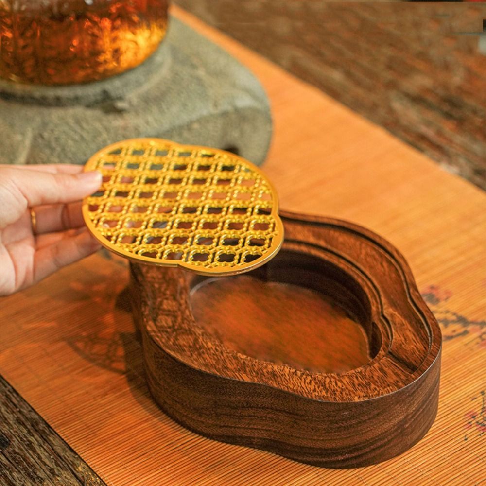 Walnut Wood Bearing Wood Tea T - Bamboo Tea Tray recension och pris