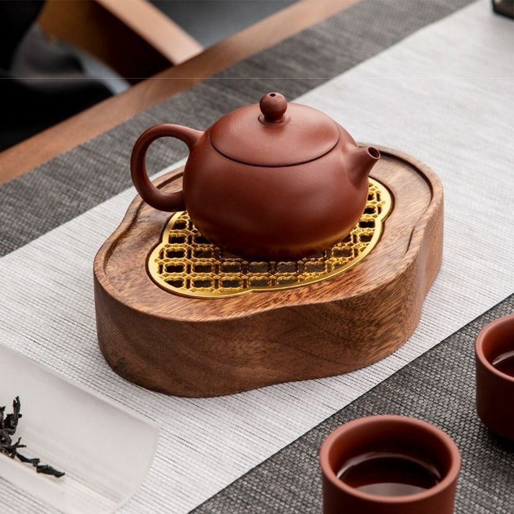 Walnut Wood Bearing Wood Tea T - Bamboo Tea Tray recension och pris