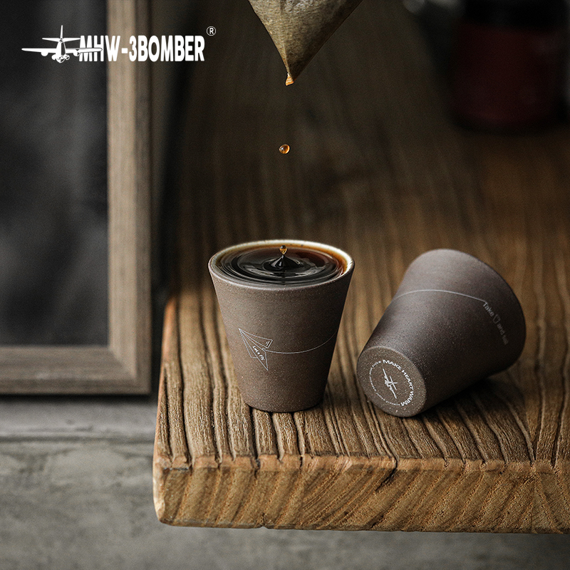 MHW-3BOMBER 120ml Ceramic Coff - Tea Coffee Pot Set recension och pris