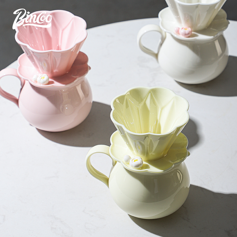 Bincoo-Ceramic Hand Brewing Po - Coffee Tea Pots recension och pris