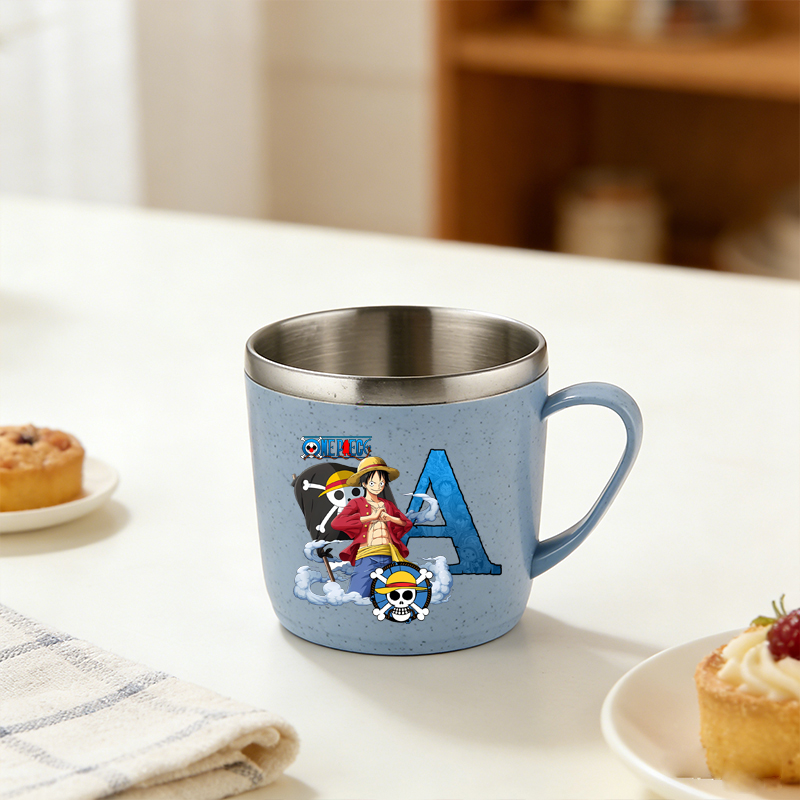 One Piece Water Cup Boy Girl A - Coffee Tea Shop recension och pris