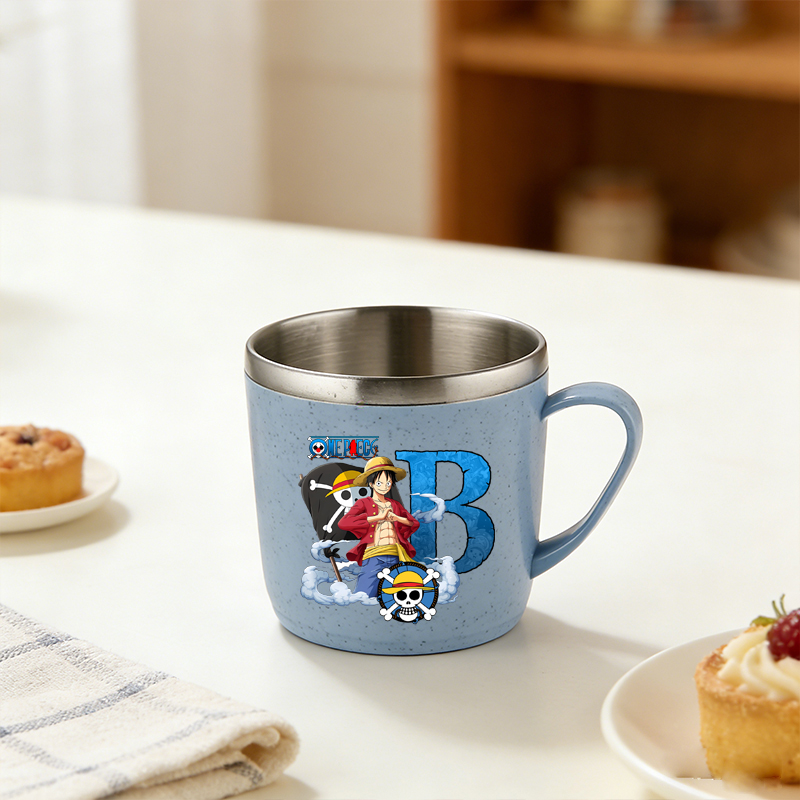 One Piece Water Cup Boy Girl A - Coffee Tea Shop recension och pris