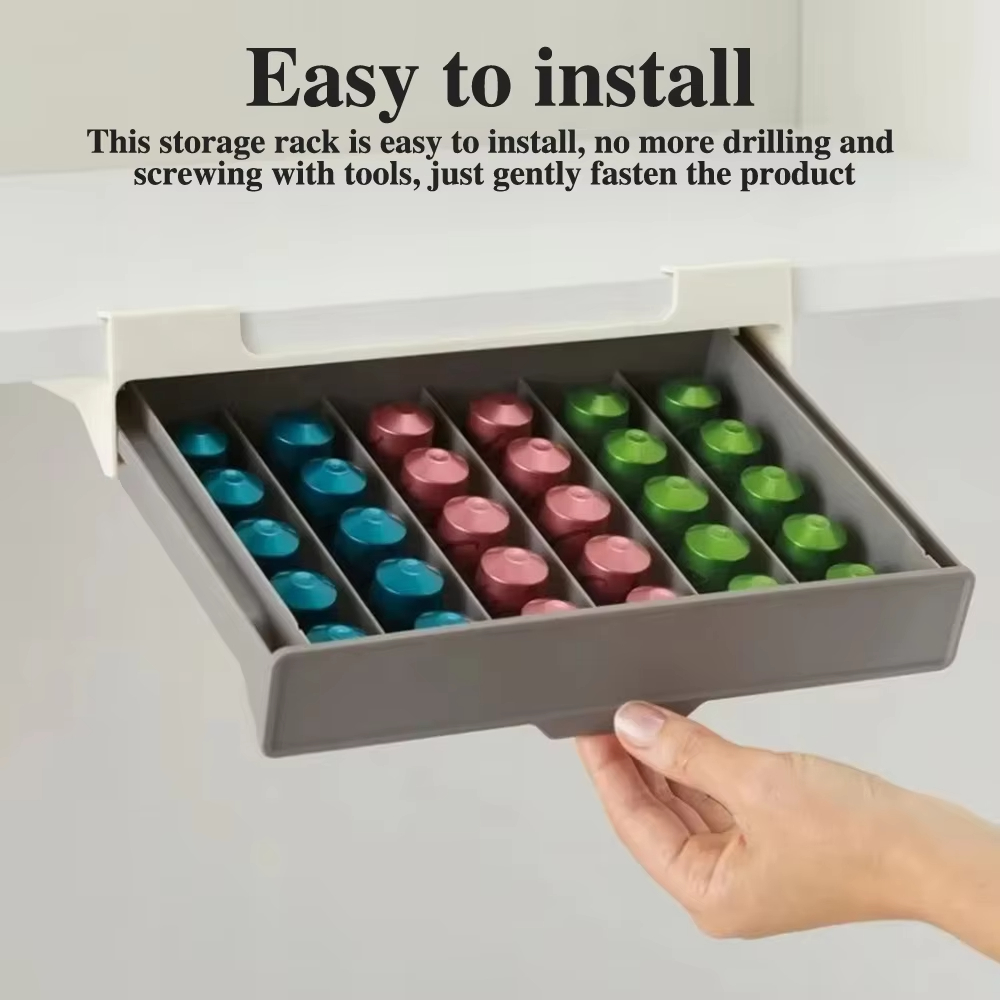 Space-Saving Coffee Capsule &  - Coffee Tea Drawer Organizer recension och pris