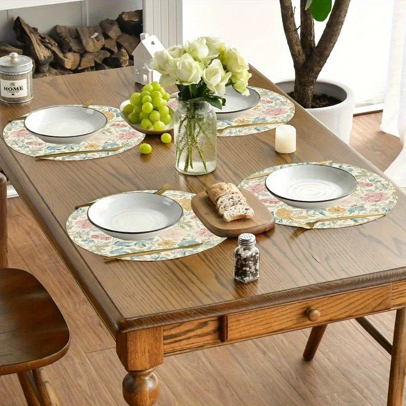 VIKAMA 4Pcs British Garden Pla - Coffee Tea Shop recension och pris
