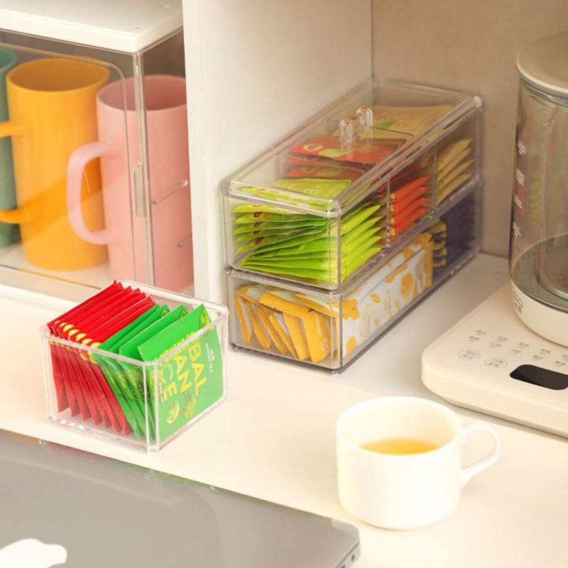 Sugar Bag Tea Storage Holder T - Coffee Tea Sugar Container Set recension och pris