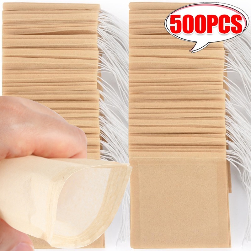 100/500x Cloth Tea Bags with D - Coffee Tea And Leaf recension och pris