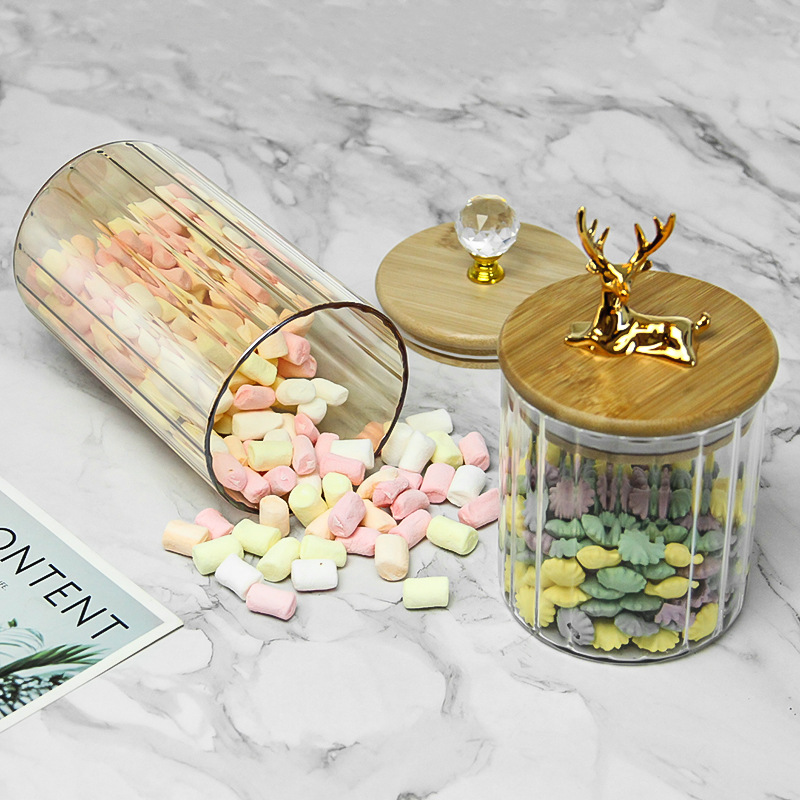 Nordic Transparent Glass Jar H - Coffee Tea Sugar Container Set recension och pris