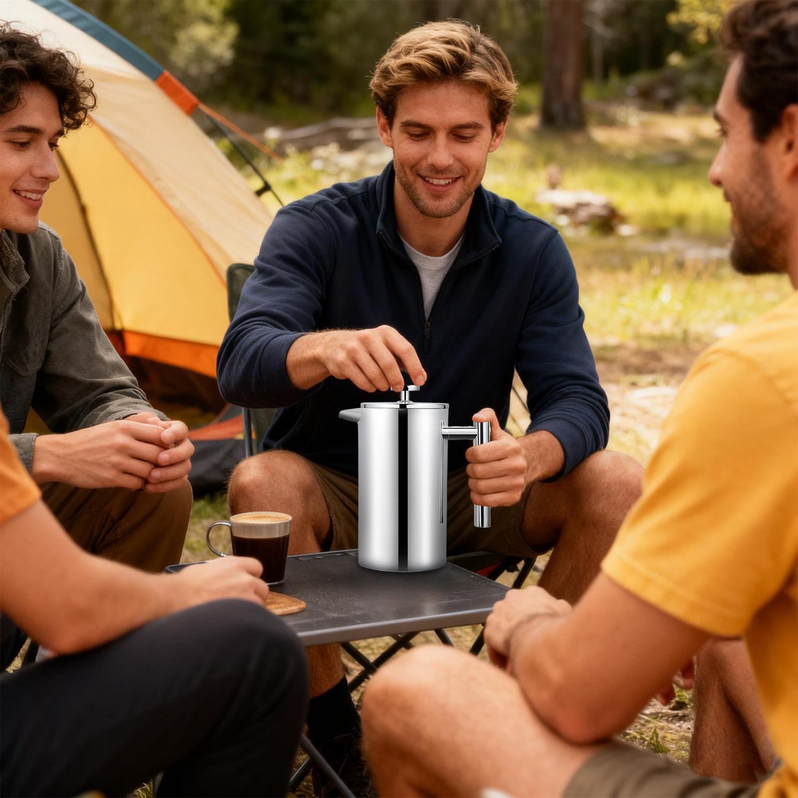 Coffee Press Pot Stainless Ste - Coffee Tea Pots recension och pris