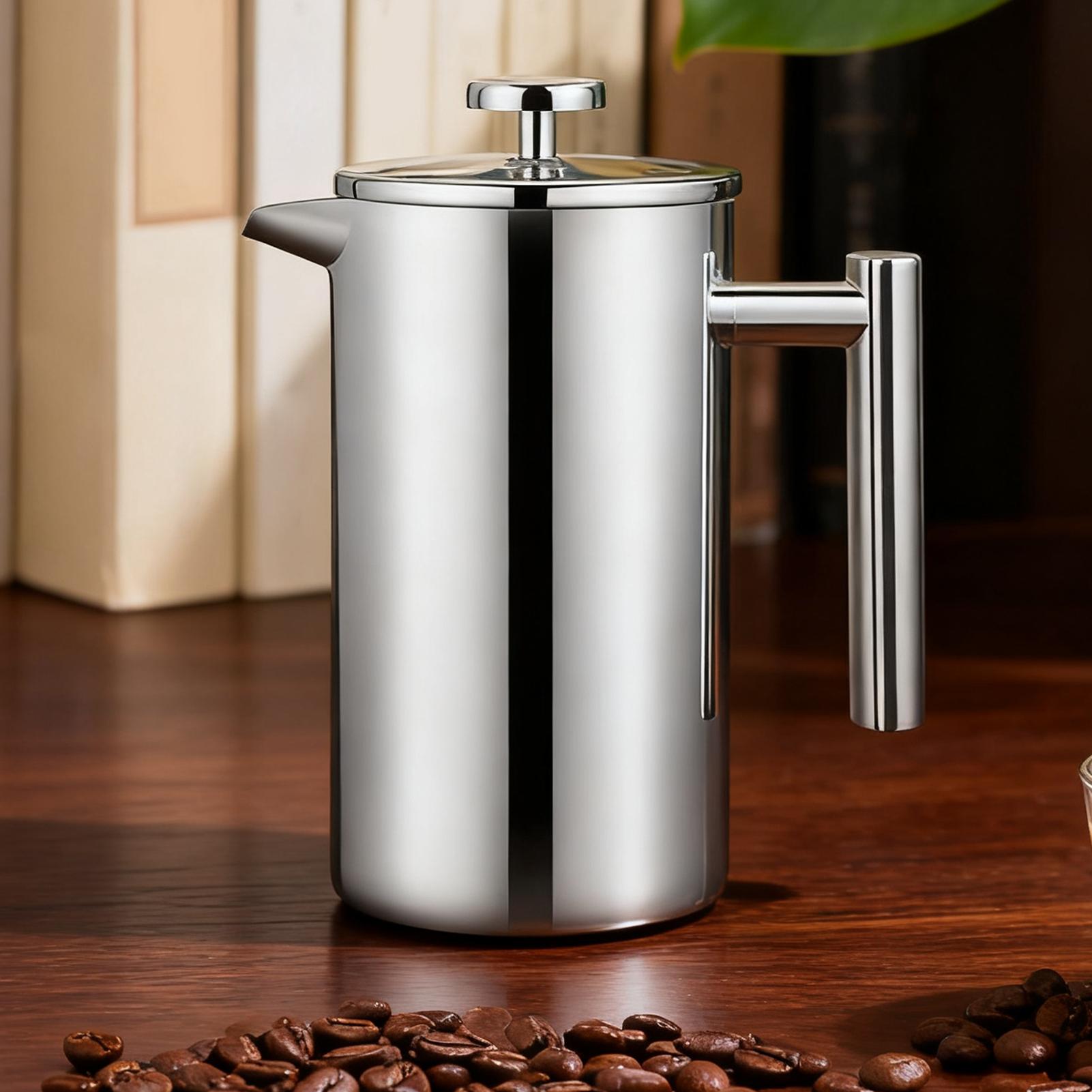 Coffee Press Pot Stainless Ste - Coffee Tea Pots recension och pris