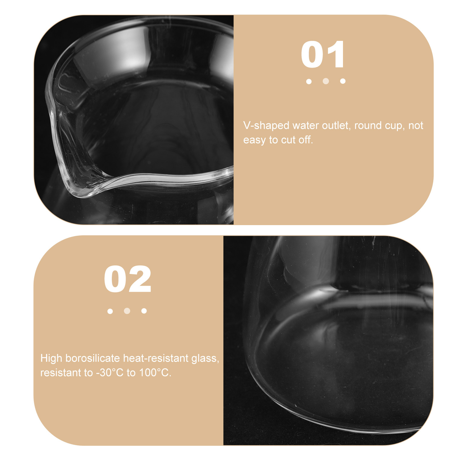 Sturdy Thickened Glass Teapot  - Coffee Tea Pots recension och pris