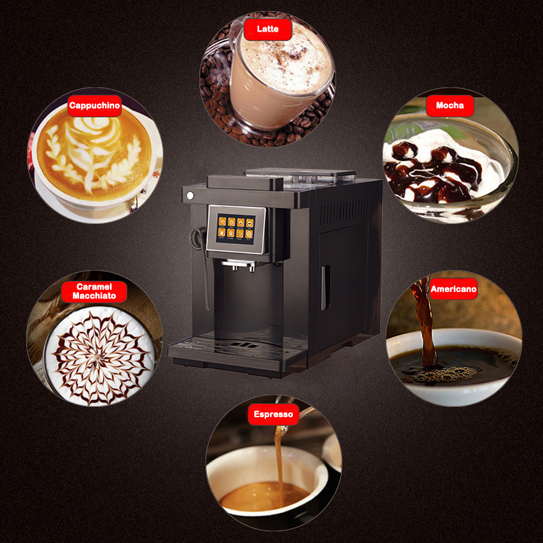 Fully Automatic Electric Coffe - Coffee&Tea House Opinie recension och pris
