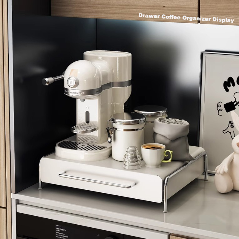 Coffee Organizer Coffee Machin - Coffee Tea Drawer Organizer recension och pris
