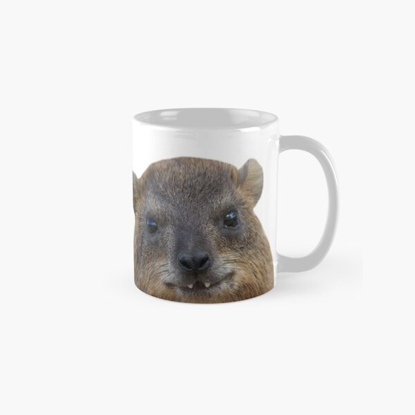 Rock Hyrax Face Classic  Mug G - Coffee Tea Images recension och pris