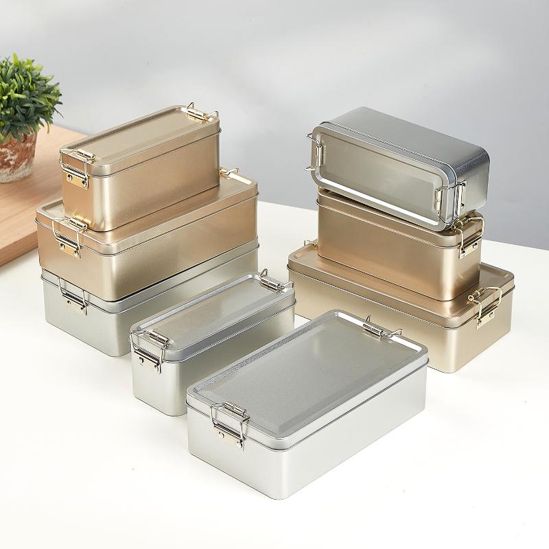 1/3Pcs Rectangular Tinplate Co - Coffee Tea Drawer Organizer recension och pris