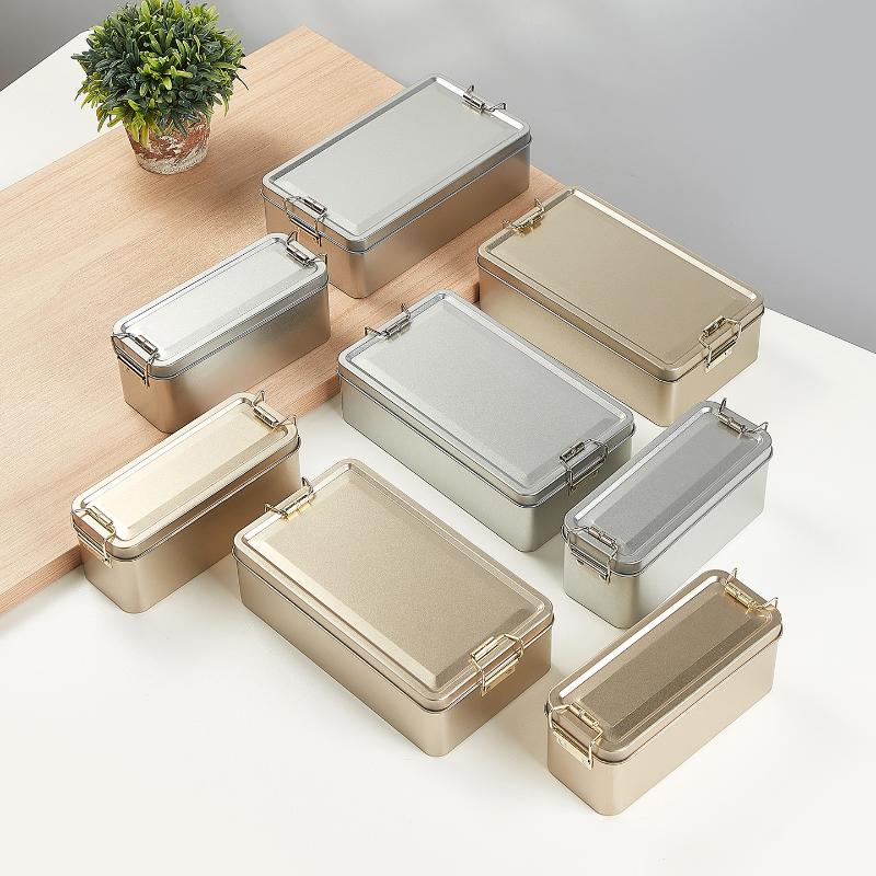 1/3Pcs Rectangular Tinplate Co - Coffee Tea Drawer Organizer recension och pris