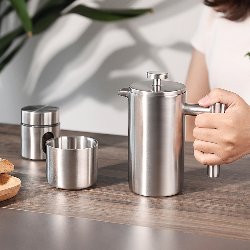 304 Stainl Steel French Pr Cof - Coffee Tea Pots recension och pris