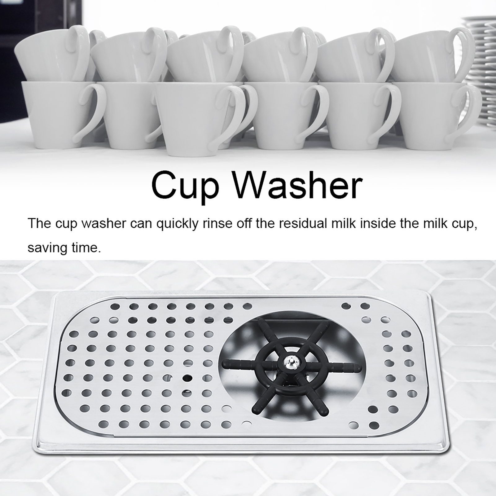 114mm 201 Stainless Steel Cup  - Coffee Tea Shop recension och pris