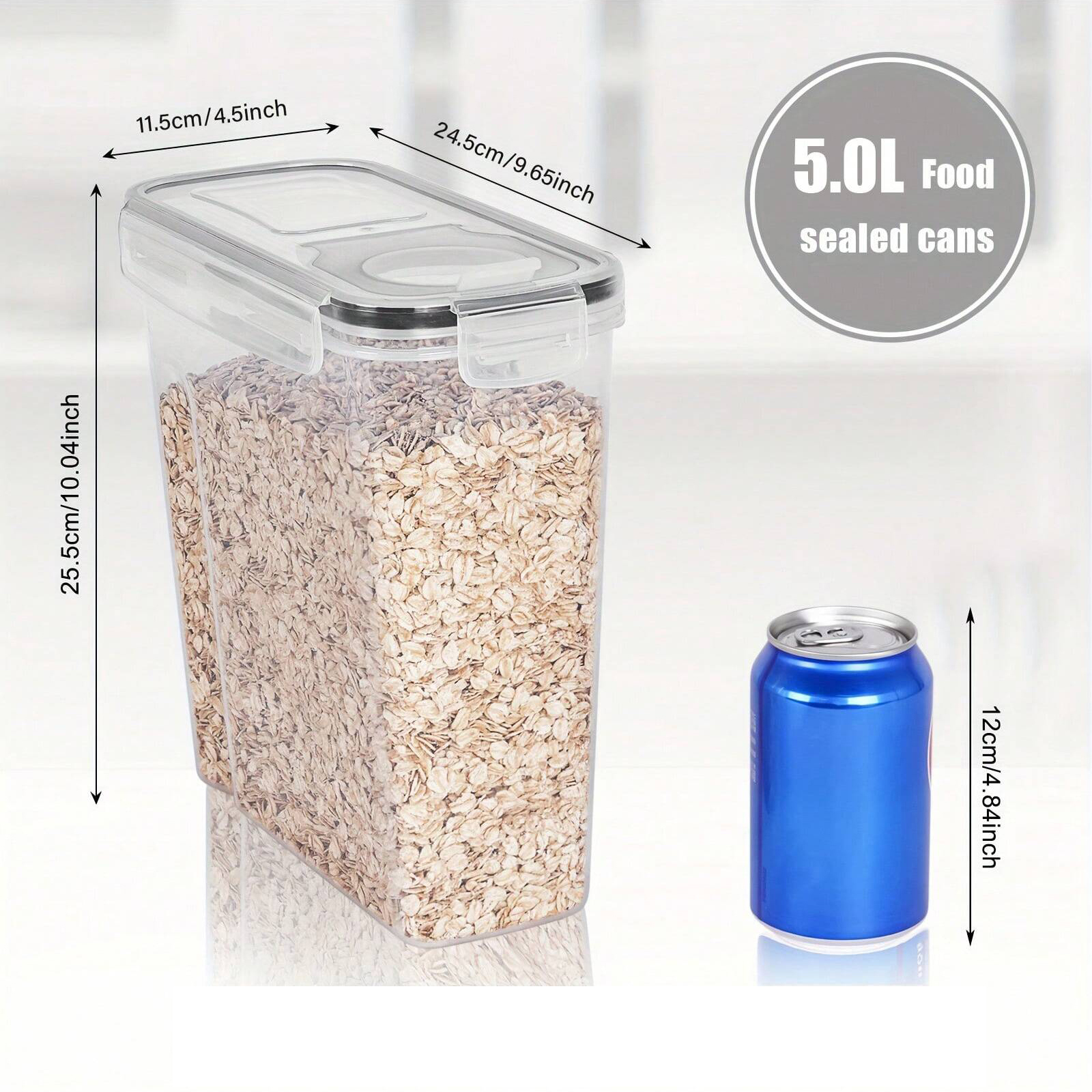 Large (5L) 2/3pcs grain contai - Coffee Tea Sugar Container Set recension och pris
