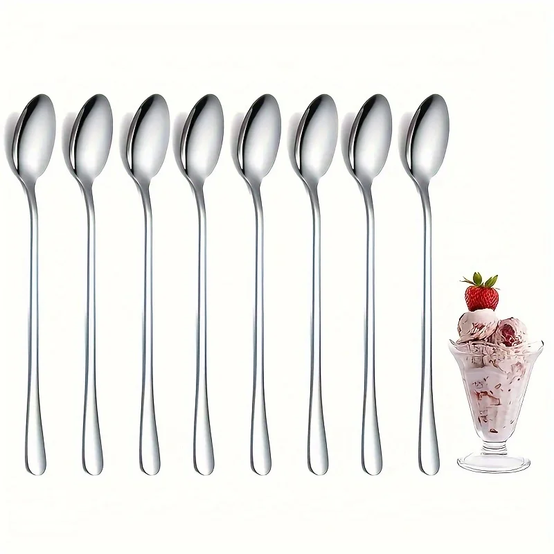 Stainless Steel 1/10pcs Long H - Tea Coffee Utensils recension och pris
