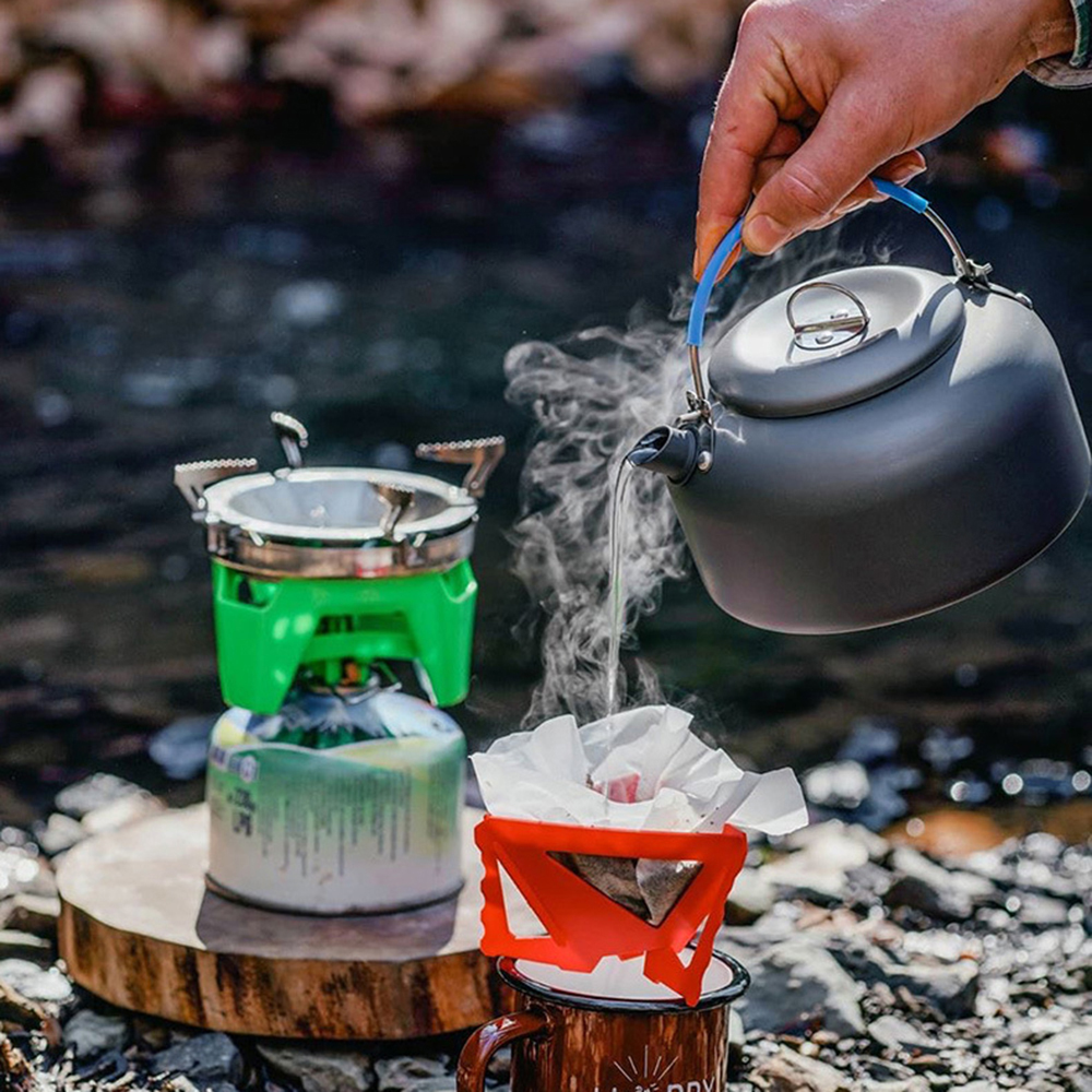 0.8L/1.4L Outdoor Lightweight  - Tea Coffee Pot Set recension och pris