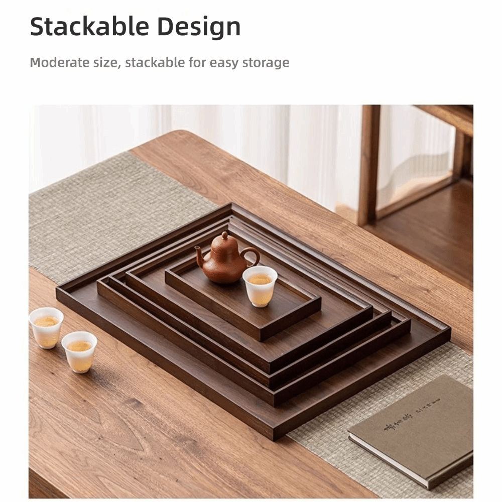 Decorate Tray Natural Bamboo B - Bamboo Tea Tray recension och pris