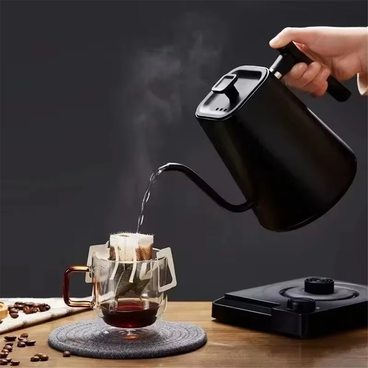 FZFZ Gooseneck Electric Kettle - Coffee Tea Uk recension och pris