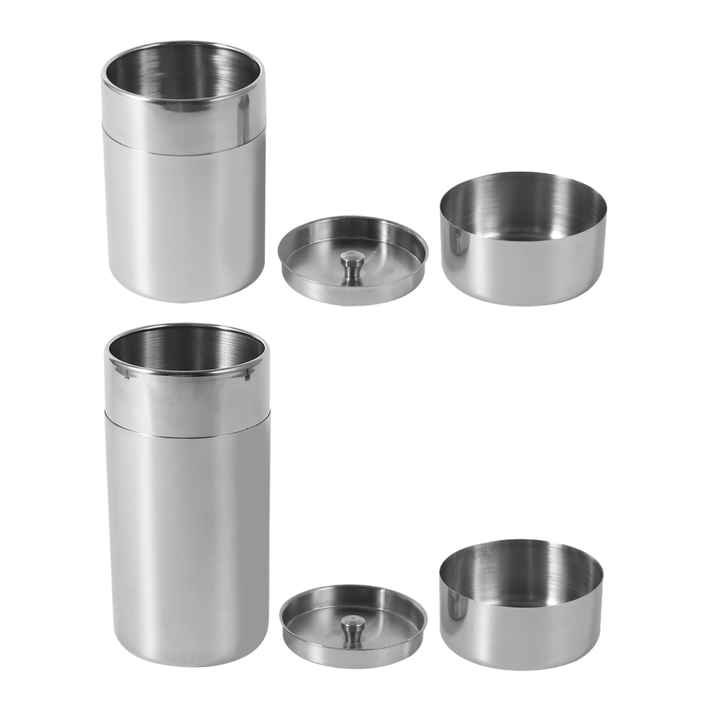 Stainless Steel Tea Leaf Tins  - Coffee Tea Sugar Container Set recension och pris