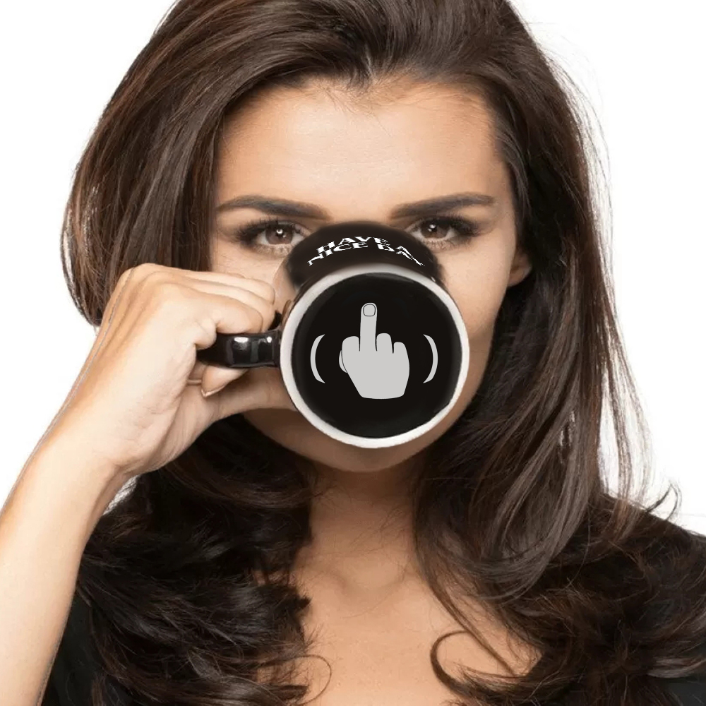 have a nice day 11oz black cer - Coffee Tea And Company recension och pris