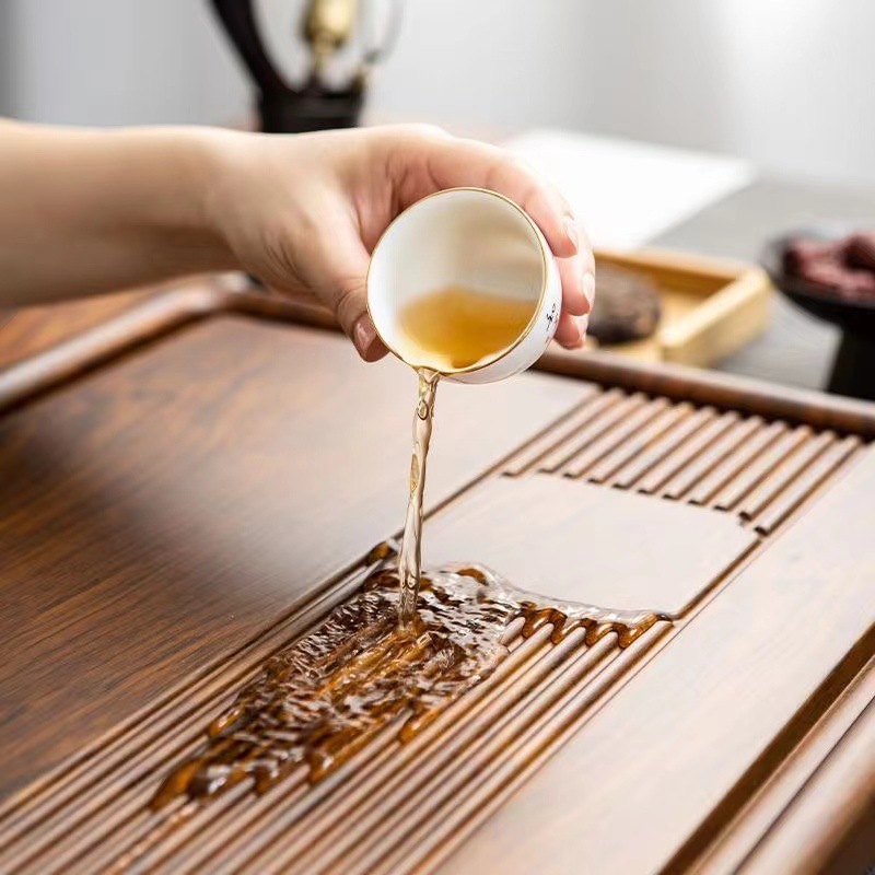 High Grade Large Tea Tray Huan - Bamboo Tea Tray recension och pris