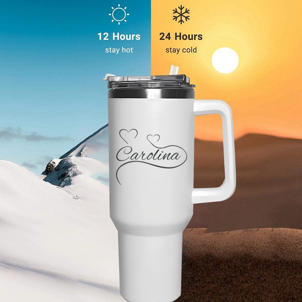 Personalized Name or Text 40oz - Coffee Tea Name recension och pris