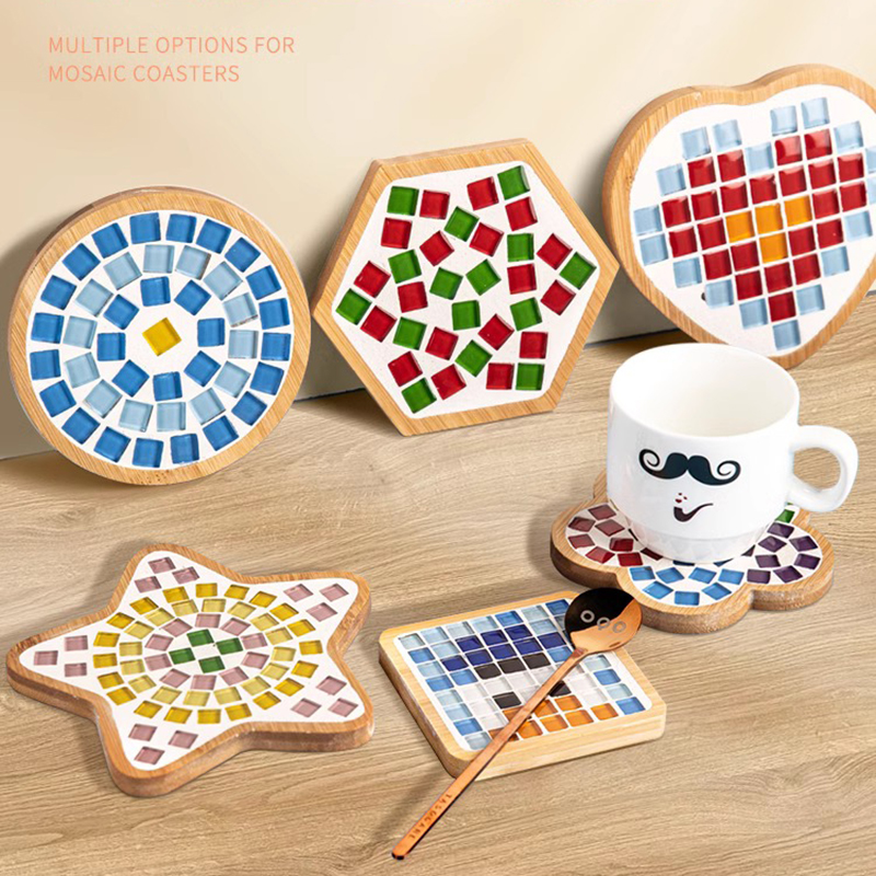 Bamboo Mosaic DIY Coasters Han - Bamboo Tea Tray recension och pris