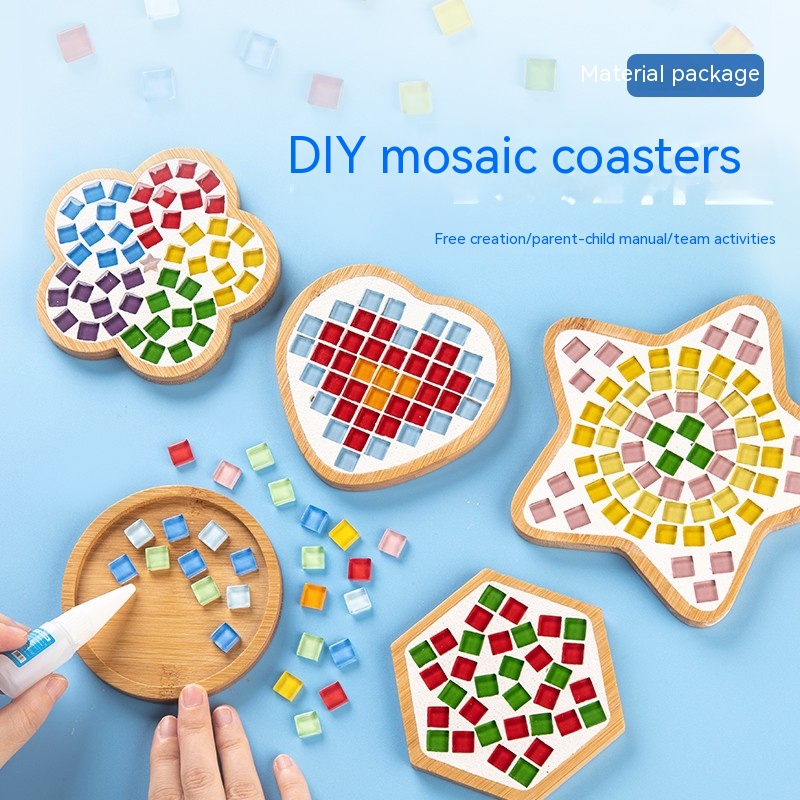 Bamboo Mosaic DIY Coasters Han - Bamboo Tea Tray recension och pris