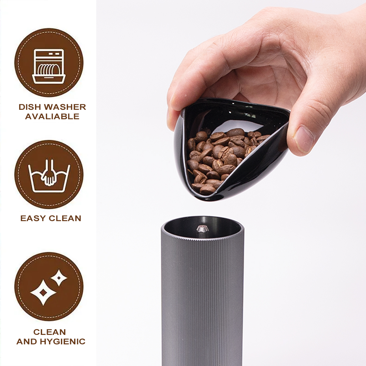 Leeseph Coffee Bean Dosing Cup - Tea Coffee Pot Set recension och pris