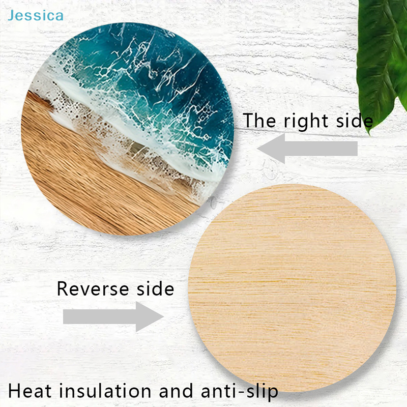 ♥Ocean Wave & Wood Grain Coast - Tea Coffee Pot Set recension och pris
