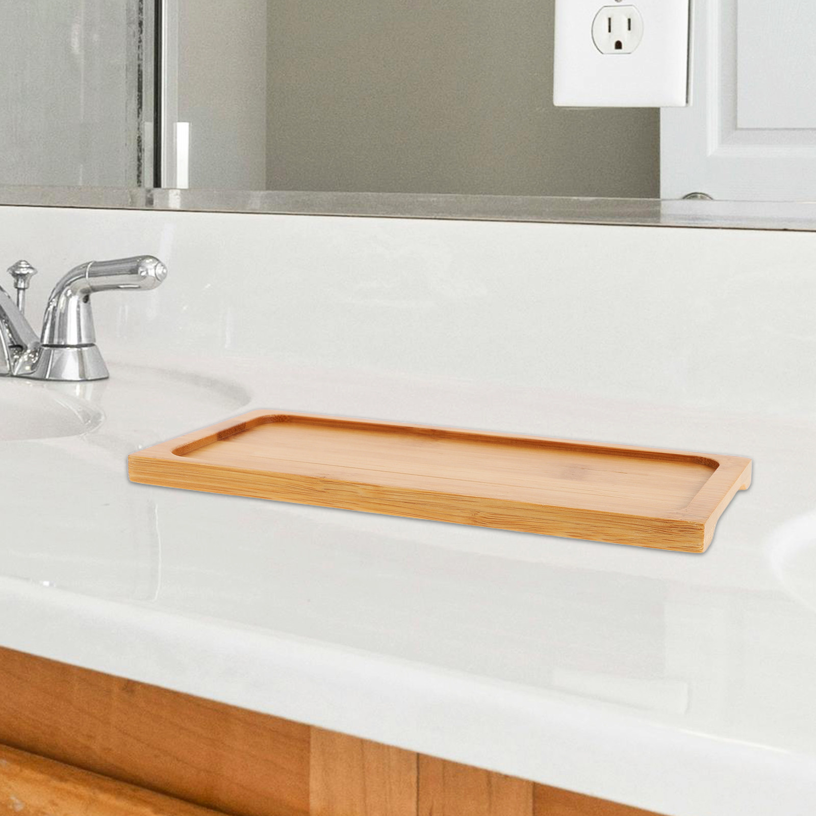 Bamboo Rectangular Serving Tra - Bamboo Tea Tray recension och pris