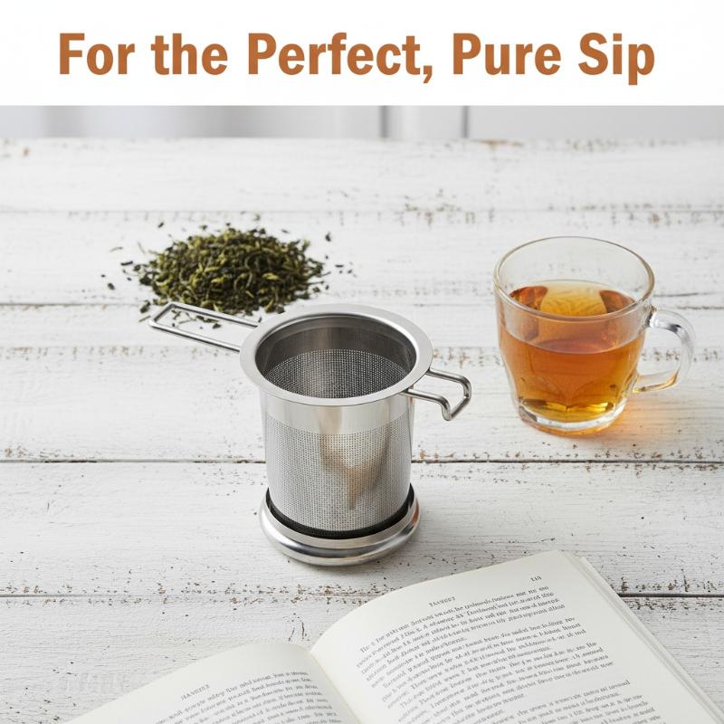Stainless Steel Loose Leaf Tea - Coffee Tea And Leaf recension och pris