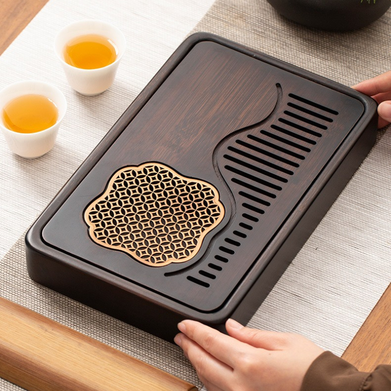 New Chinese style solid wood t - Bamboo Tea Tray recension och pris