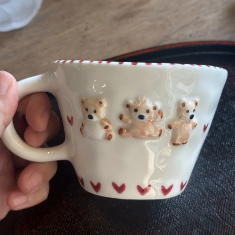 300ml Hand-drawn Ceramic Mugs  - Coffee Tea Name recension och pris