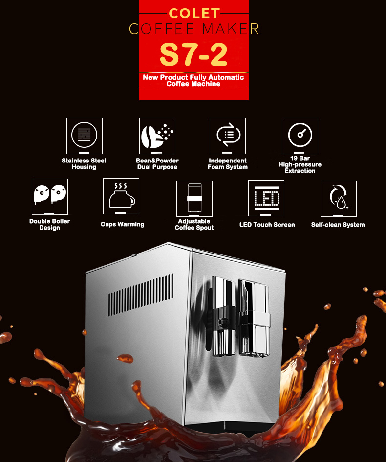 New Product S7-2 Stainless Ste - Coffee&Tea House Opinie recension och pris