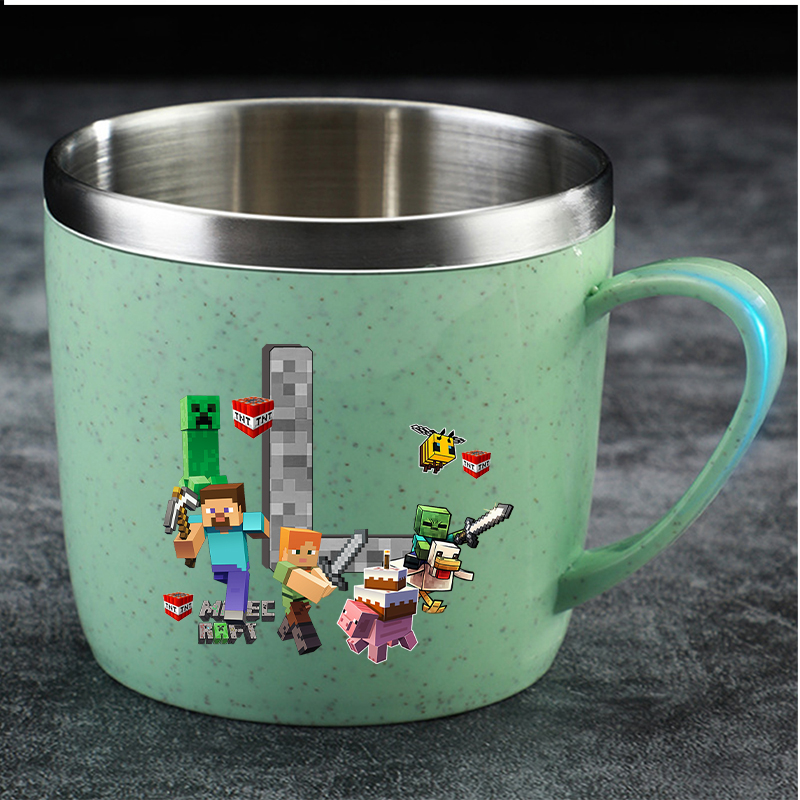Minecrafted Water Cup for Boy  - Coffee Tea Shop recension och pris
