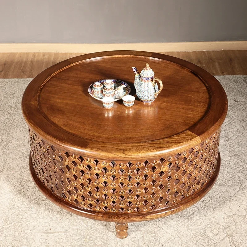 Thai round coffee table New Ch - Coffee Tea Thai recension och pris