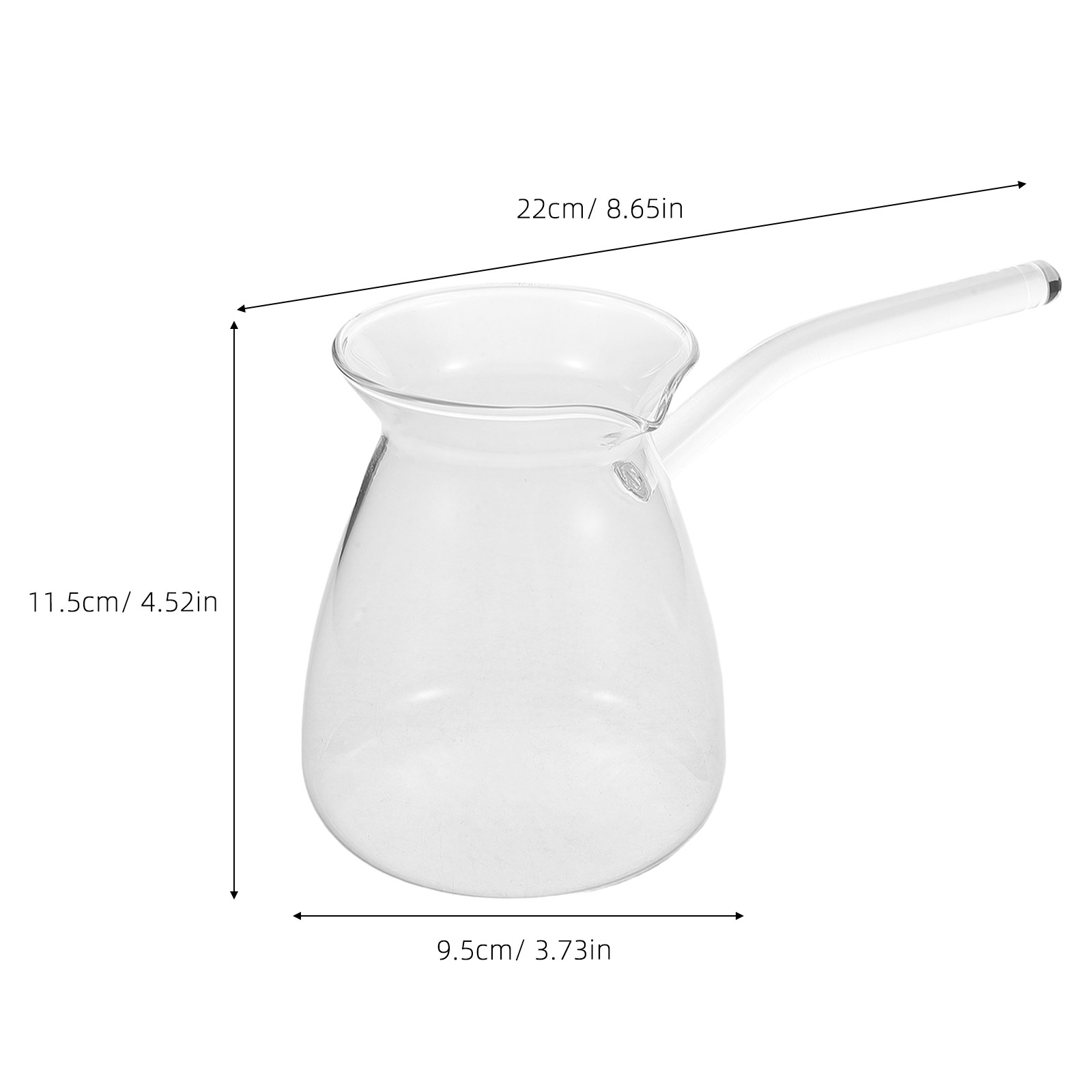 2Pcs Turkish Coffee Pots Trans - Coffee Tea Pots recension och pris