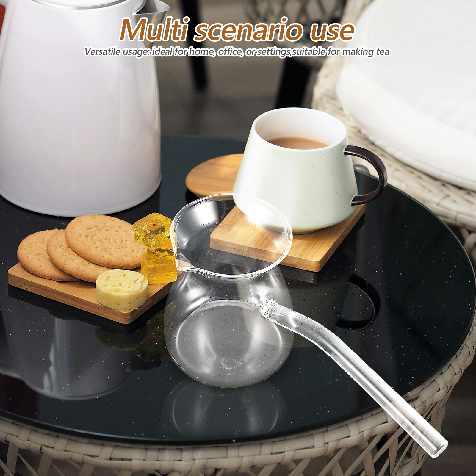 2Pcs Turkish Coffee Pots Trans - Coffee Tea Pots recension och pris