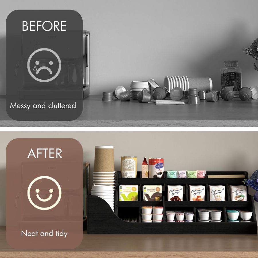 Exact Large Coffee Station Org - Coffee Tea Drawer Organizer recension och pris