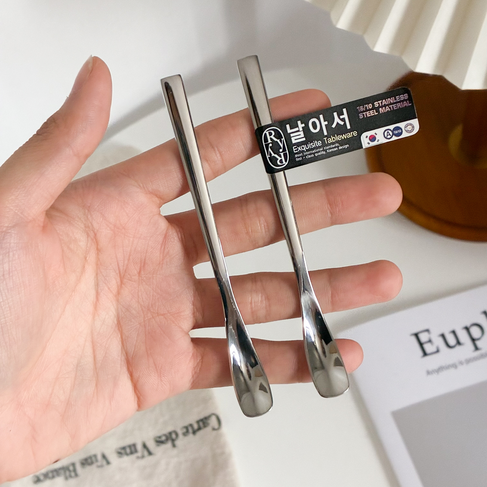 Long Handle 304 Stainl Steel C - Tea Coffee Utensils recension och pris